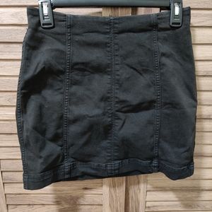 Free People black skirt